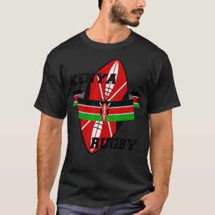 T-shirt Kenya Joueur de rugby entraîneur Jersey Sports pas