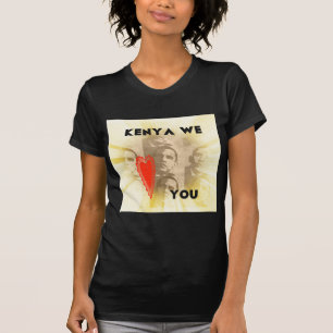 T-shirt Kenya We Lovely You Perspective Art Design