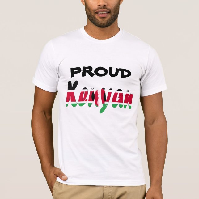 T-shirt Kenyan fier (Devant)