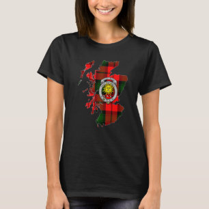 T-shirt Kerr Clan Scottish Crest et Tartan