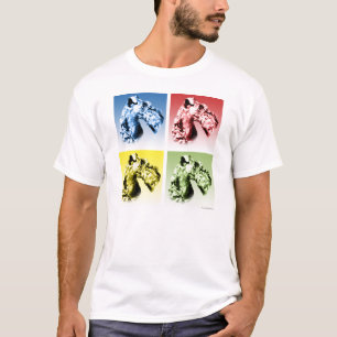 T-shirt Kerry Blue Terrier Popart