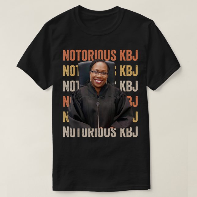 T-shirt Ketanji Brown Jackson 1ère Cour Suprême de Justice (Design devant)