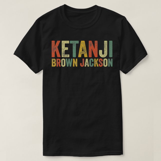 T-shirt Ketanji Brown Jackson Histoire noire Amérique afri (Design devant)