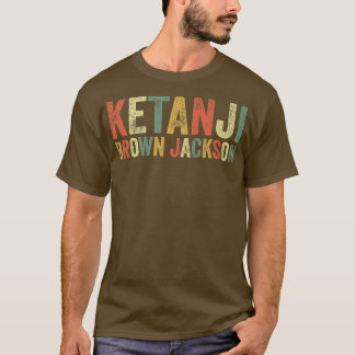 T-shirt Ketanji Brown Jackson Histoire noire Amérique afri