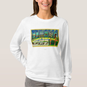 T-shirt Ketchikan, Alaska - grandes scènes de lettre