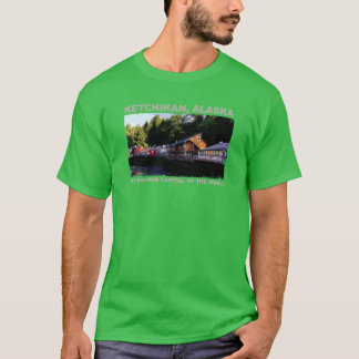 T-shirt Ketchikan Alaska rue du ruisseau surdimensionné
