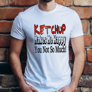 T-shirt Ketchup Bonheur