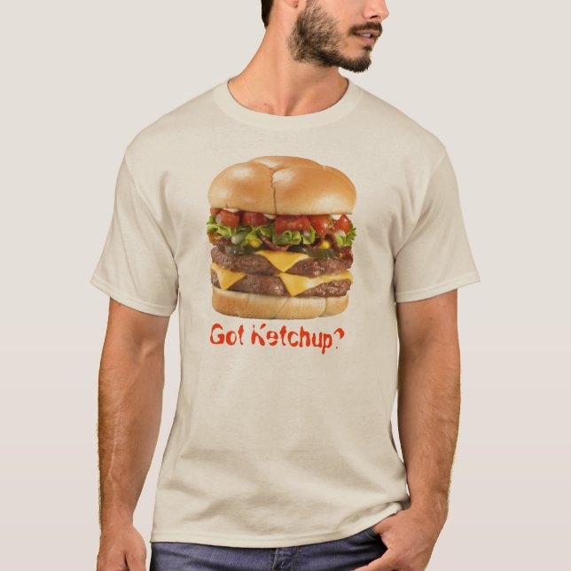 T-shirt Ketchup obtenu ? (Devant)