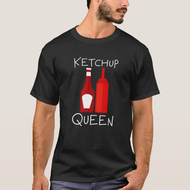 T-shirt Ketchup Queen — (Devant)