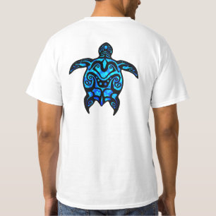 T-shirt Ketmie tribale de tortue