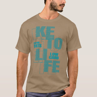 T-shirt Keto Life - Carbe basse