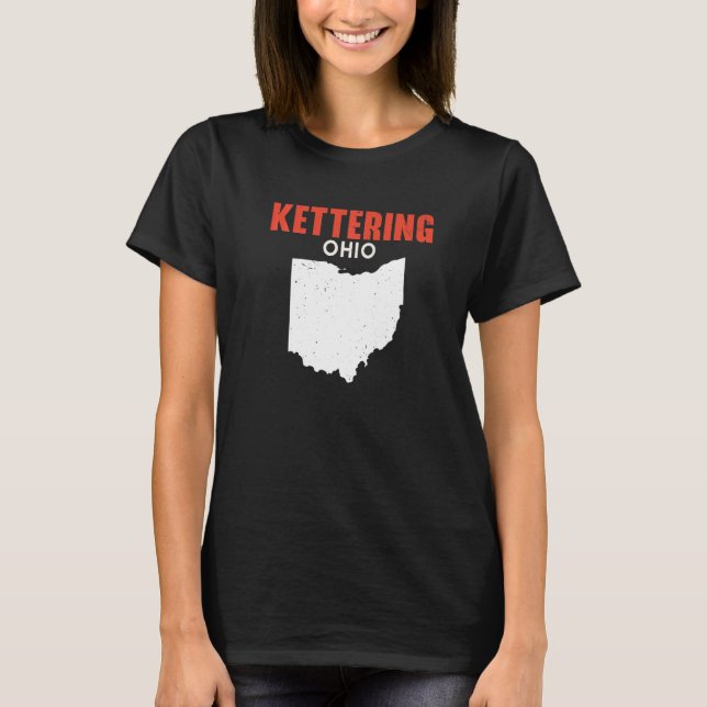 T-shirt KETTERING Ohio USA State America Travel Ohioan   (Devant)