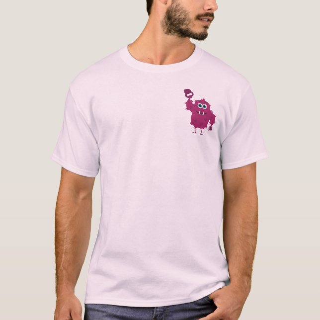 T-shirt Kettle Beast (mignon monstre kettlebell) (Devant)
