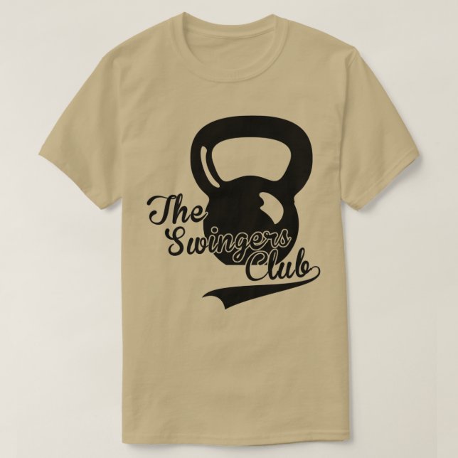 T-shirt Kettlebell Swingers Club 2 (Design devant)