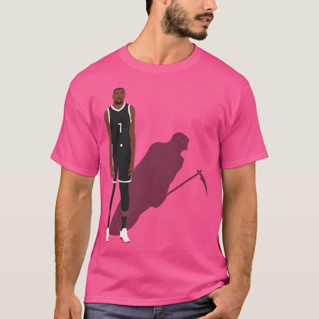 T-shirt Kevin Durant Slim Reaper Brooklyn Nets (Devant)