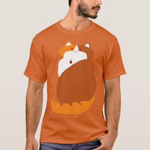 T-shirt Kevin le chat Ginger Dessin Abstrait