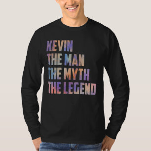 T-shirt Kevin L'Homme Le Mythe La Légende Fils Fête des pè