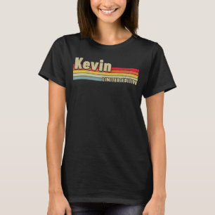 T-shirt Kevin Nom Cadeau Personnalisé Anniversaire Funny C