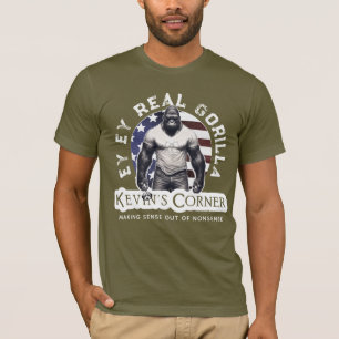 T-shirt Kevin's Corner EY EY Real Gorilla Emblem
