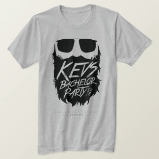 T-shirt Kevs Bachelor Party Grey Ghost