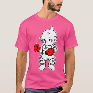 T-shirt Kewpie Baby Boxer Petit Noir