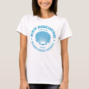 T-shirt Key Biscayne (coquillage)