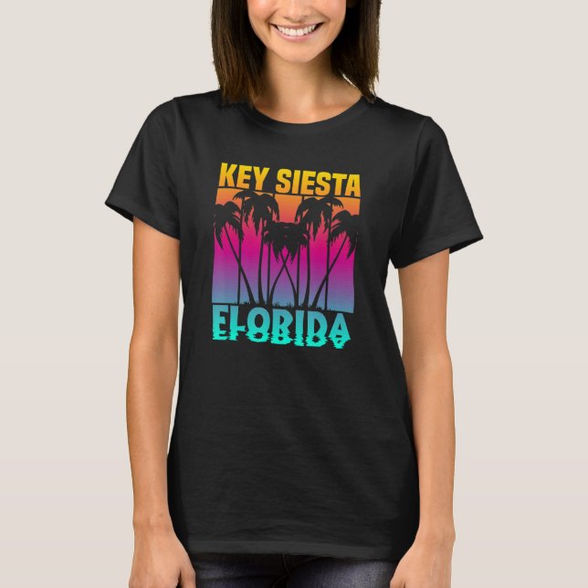 T-shirt Key Siesta Florida 2 (Devant)