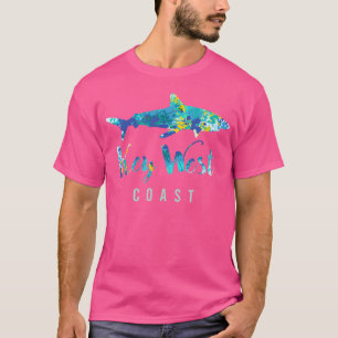T-shirt Key-West Coast Shark Sunshine-State Diving Diver