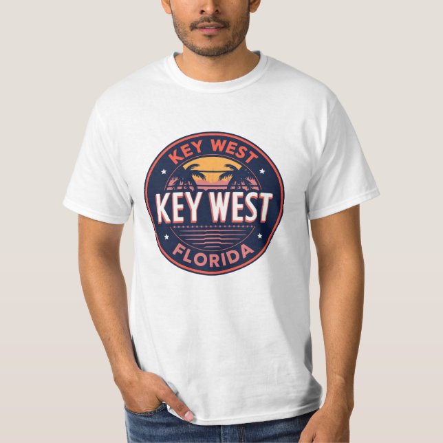 T-shirt Key West Florida  (Devant)