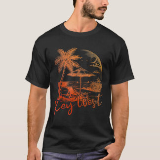 T-shirt Key west Florida FL Palmiers