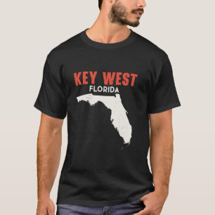 T-shirt Key West Florida USA State America Travel Floridia
