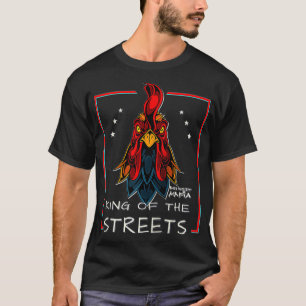 T-shirt Key West, Floride - Roi des Rues Rooster Ra