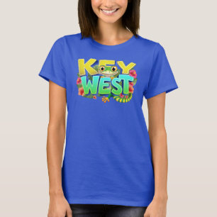 T-shirt Key West Gecko Floride