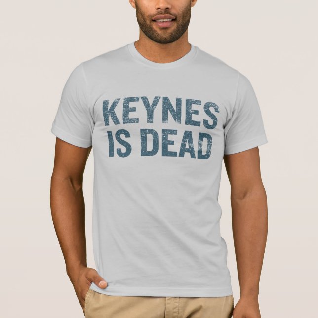 T-shirt Keynes est chemise morte (Devant)