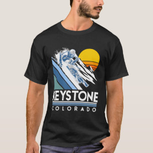T-shirt Keystone Colorado Retro Ski