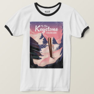 T-shirt Keystone to ski