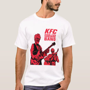 T-shirt KFC et Sunshine Band avec un Han de guitare sur le