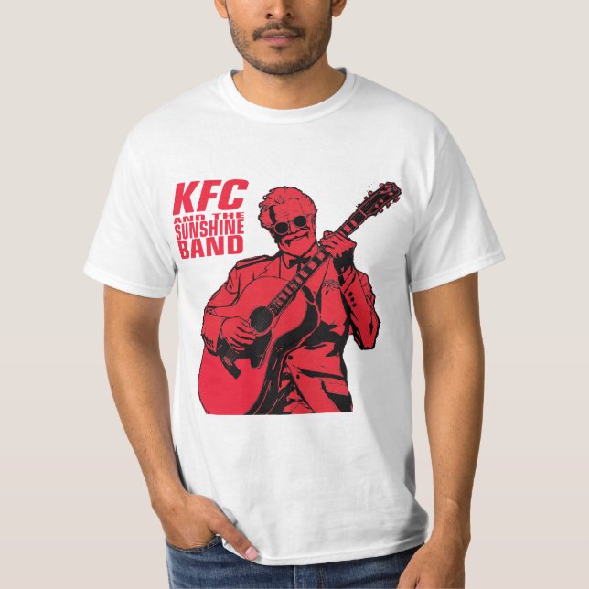 T-shirt KFC et Sunshine Band - Guitare Han Front (Devant)