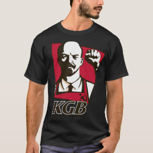 T-shirt KGB Lénine Poutine Russie soviétique Propagation N