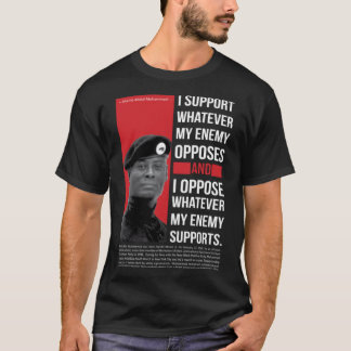 T-shirt Khalid Abdul Muhammad citation