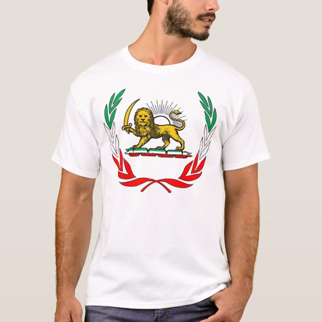 T-shirt khorshid de shiro et farvahar (Devant)