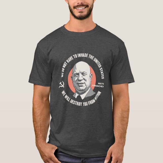 T-shirt Khrushchev de (Devant)