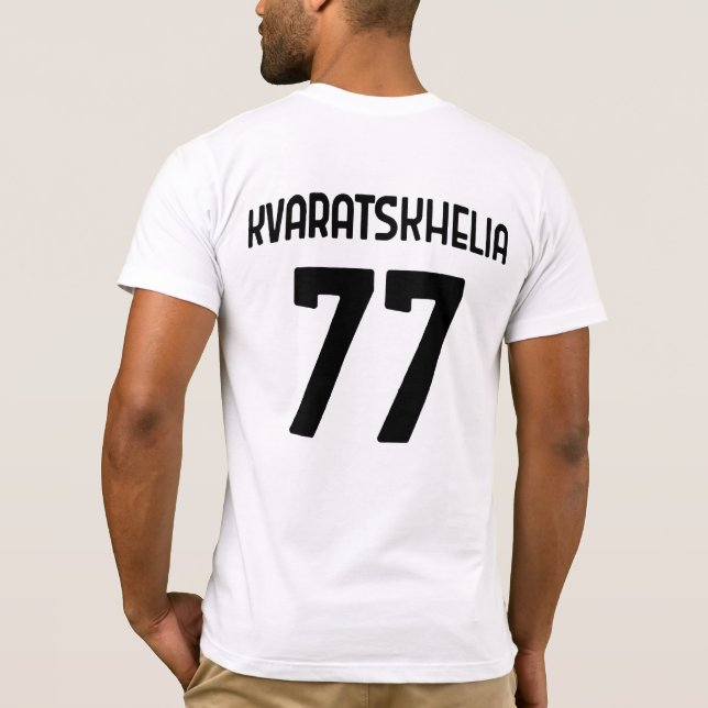 T-shirt Khvicha Kvaratskhelia (Dos)
