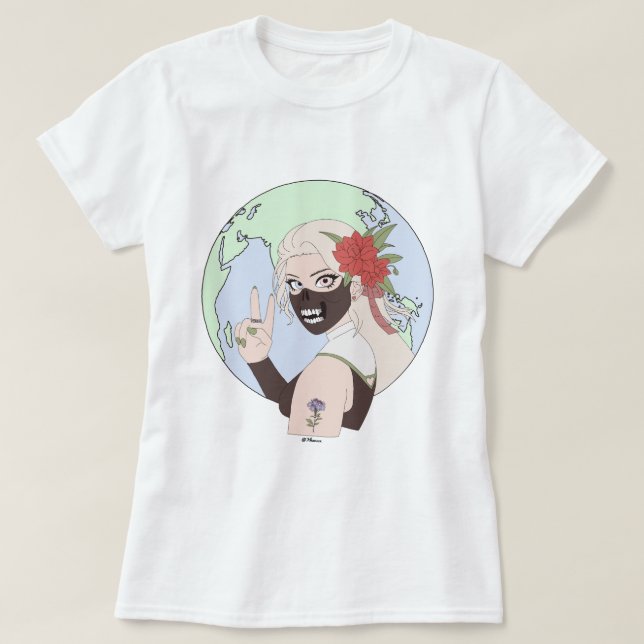 T-shirt Ki 3 (Terre) (Design devant)