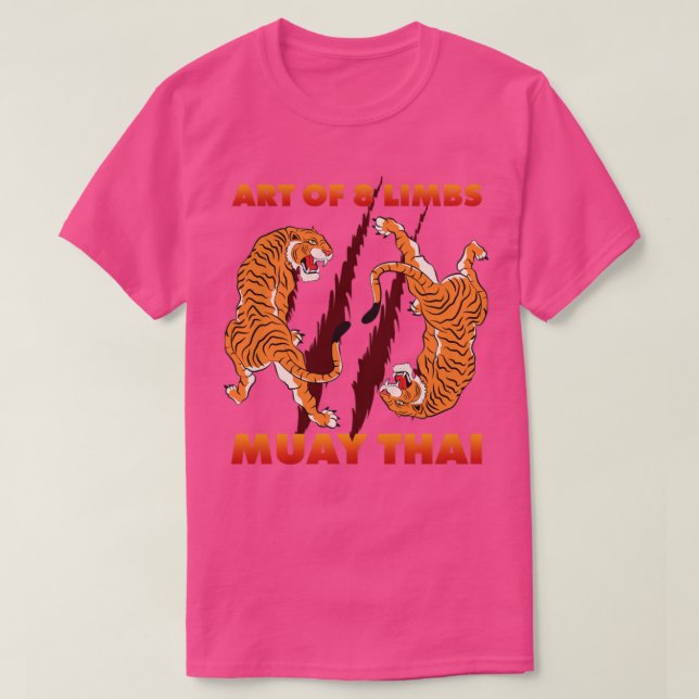 T-shirt Kick Boxing Thai Fighter Cadeau Muay Thai (Design devant)