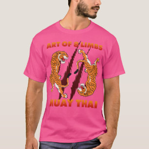 T-shirt Kick Boxing Thai Fighter Cadeau Muay Thai