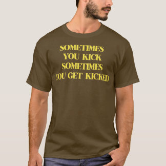 T-shirt Kick moutstard