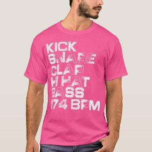 T-shirt Kick Snare Clap Hi Casquette Bass 174 Bpm Synthéti