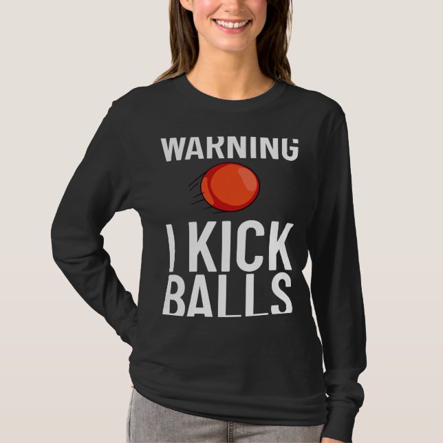 T-shirt Kickball Game Ball Tournament (Devant)