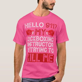 T-shirt Kickboxer Funny Kickboxer Kickboxer Kickbox